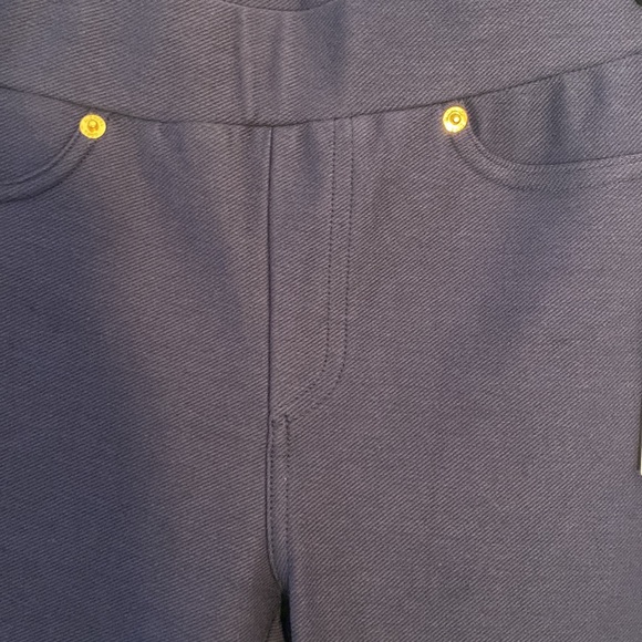 NWT MICHAEL Michael Kors Womens Basics True Navy Blue Pants Small - Picture 5 of 7